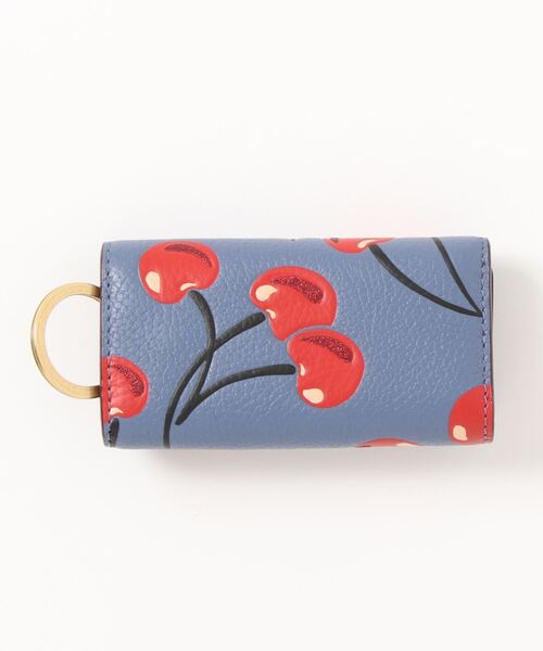 COACH（コーチ）の「6 リング キー ケース ウィズ チェリー プリント