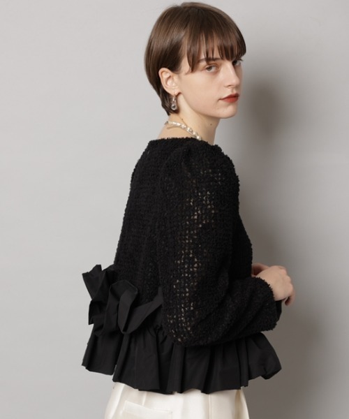 裾バルーンブラウス（シャツ/ブラウス）｜CADUNE（カデュネ）の