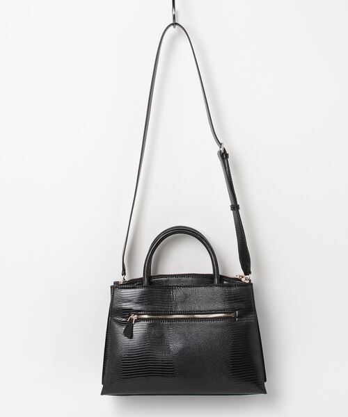 ARLENA Lizard Girlfriend Satchel ハンドバッグ サッチェル | GUESS