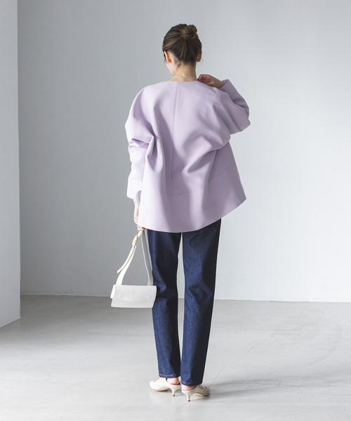 Noble（ノーブル）の「トリプルクロスライトクルーネックショート