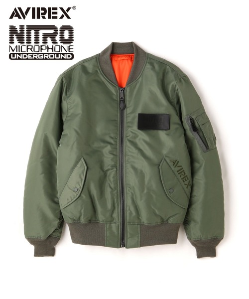 AVIREX（アヴィレックス）の「《AVIREX×NMU》EMBROIDERY MA-1 / エン