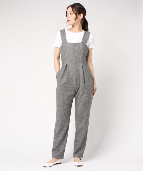 CLANE（クラネ）の「【CLANE(クラネ)】TWEED ALL IN ONE ツイード