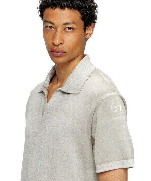 DIESEL（ディーゼル）の「メンズ ポロニット K-LORENZO-SS（ニット