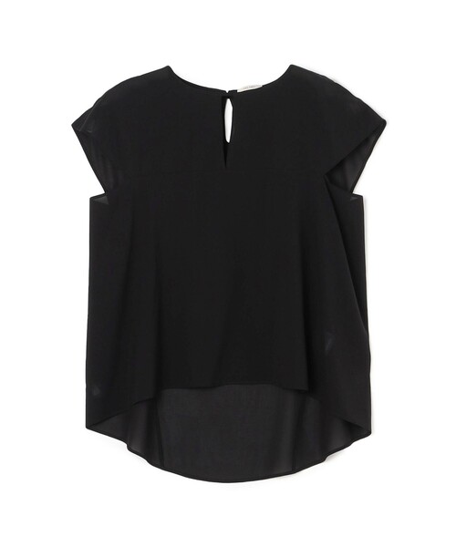 DES PRES（デ・プレ）の「シルクシフォンストレッチ フレンチスリーブ