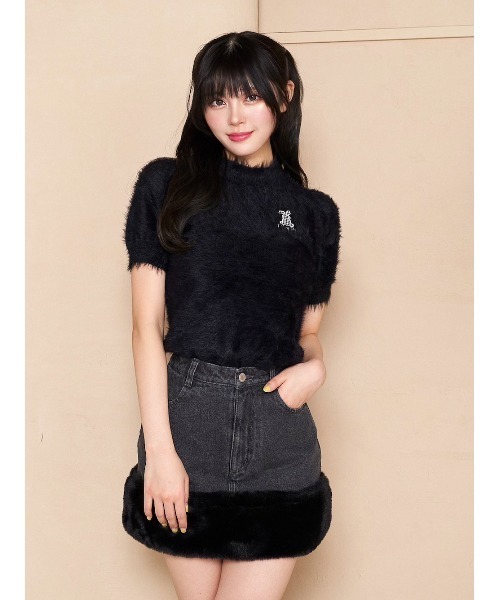 DLapinシャギーニットトップス（ニット/セーター）｜Darich