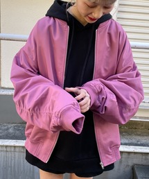 メンズのMA-1（ピンク系）一覧 - WEAR