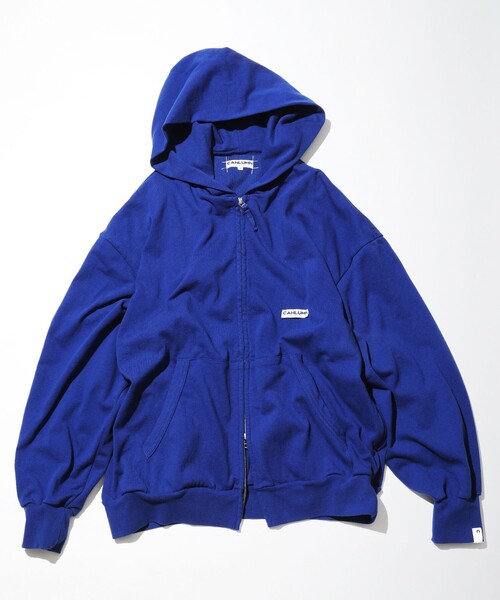 CAHLUMN/カウラム Heavy Weight Jersey Thermal Lined Zip Hoodie