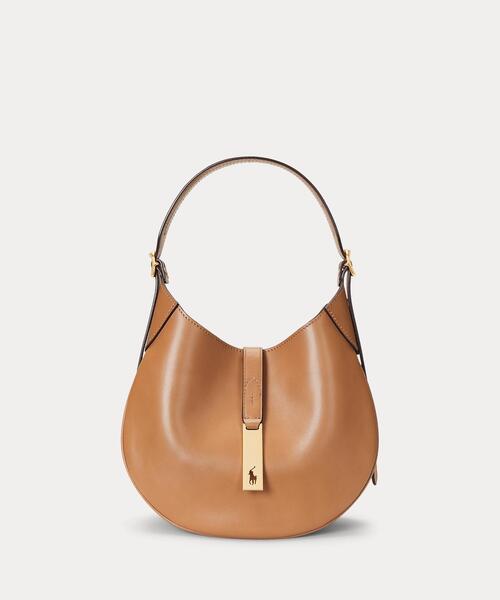 Polo ID レザー スモール ショルダー バッグ（ショルダーバッグ