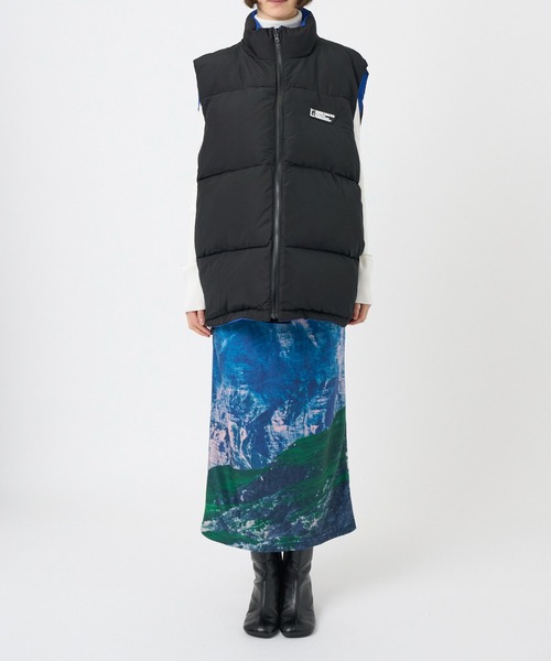 NON TOKYO/ノントーキョー】REVERSIBLE DOWN VEST/リバースブルダウン