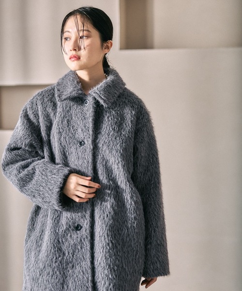 セール】シャギーミドルコート 612813（その他アウター）｜LEPSIM