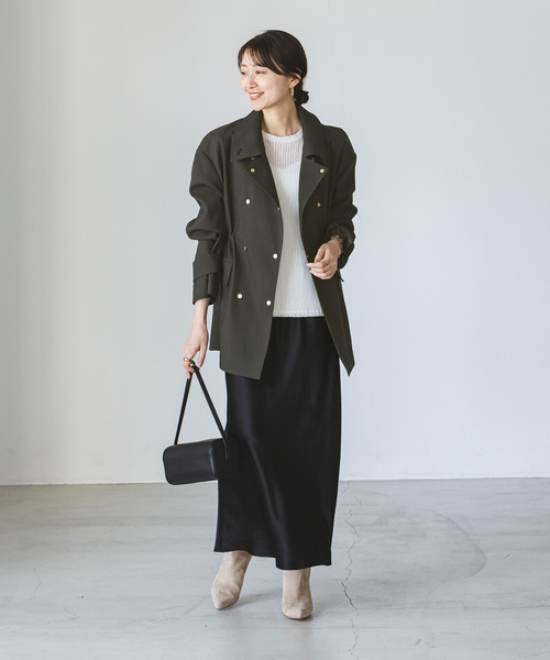 Noble（ノーブル）の「ウインドプルーフテントシルエットブルゾン