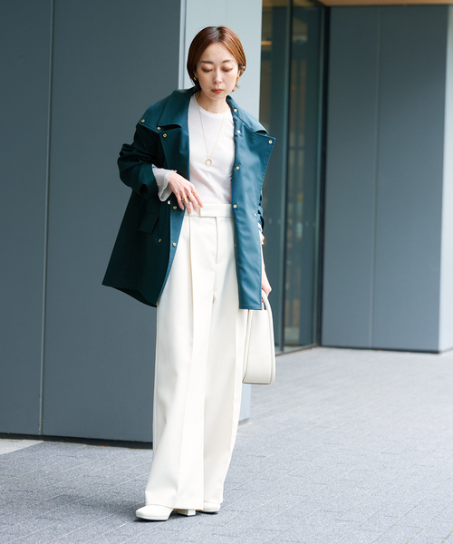 Noble（ノーブル）の「ウインドプルーフテントシルエットブルゾン