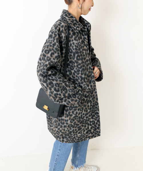 Spick & Span（スピックアンドスパン）の「レオパードシャギーバル