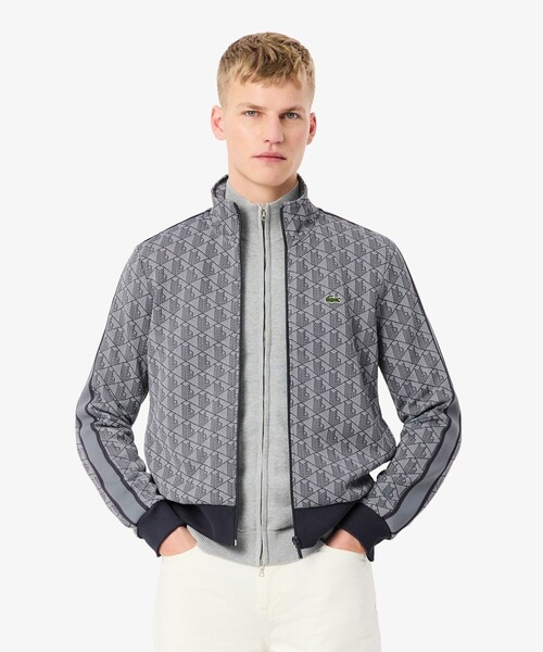 モノグラムジャカードトラックジャケット 【セットアップ対応