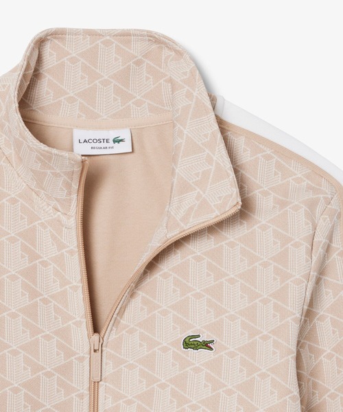 モノグラムジャカードトラックジャケット 【セットアップ対応