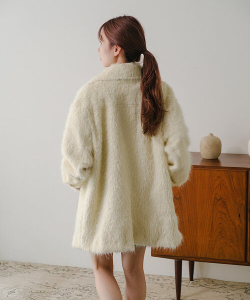 Kastane（カスタネ）の「シャギーコート（その他アウター）」 - WEAR