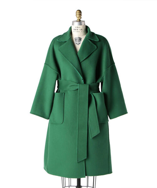 Drawer（ドゥロワー）の「Drawer ダブルフェイスリバーチェックコート