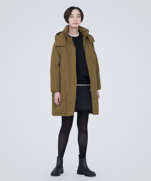 無印良品（ムジルシリョウヒン）の「撥水フード付きダウンコート