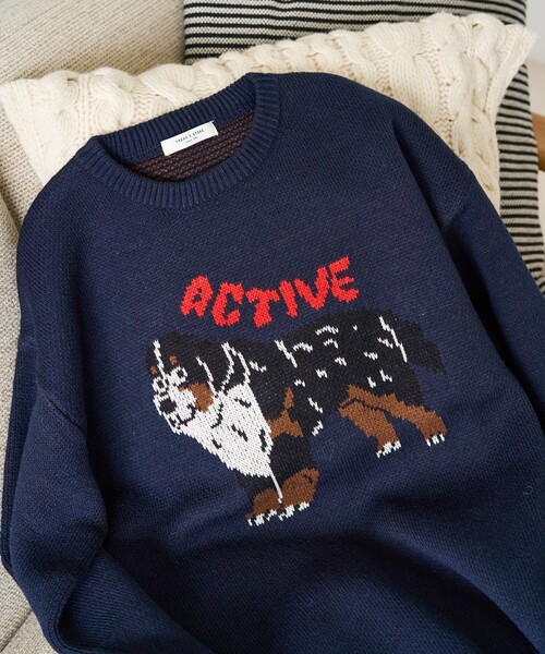 FREAK'S STORE（フリークスストア）の「限定展開 DOG ジャガード