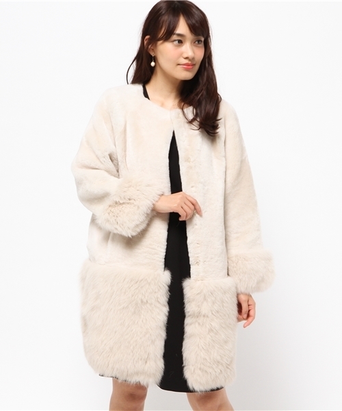 GRACE CONTINENTAL（グレースコンチネンタル）の「ノーカラーファー