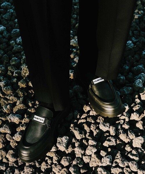 HUNTER for ADAM ET ROPE'】別注 LOAFER MULE（ローファー）｜HUNTER