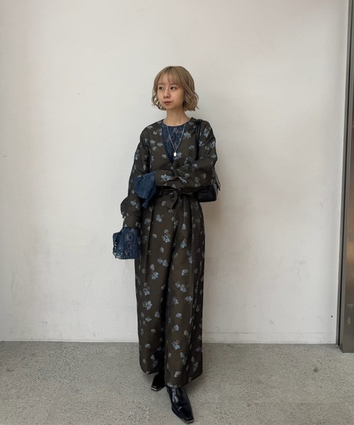 セール】POSEY BLOOM JACQUARD JUMPSUIT（サロペット/オーバーオール