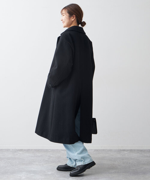 SLOBE IENA（スローブイエナ）の「ECO WOOL ダブルブレストコート