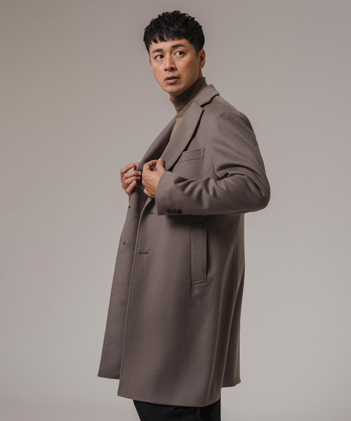 EDIFICE（エディフィス）の「SUPER 140's ウール / カシミヤ