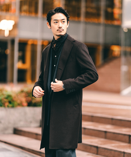 EDIFICE（エディフィス）の「SUPER 140's ウール / カシミヤ