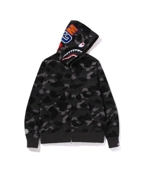 A BATHING APE（アベイシングエイプ）の「COLOR CAMO SHARK FULL ZIP