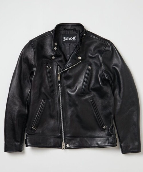 Schott/ショット 別注 セミダブル ライダース ジャケット/レザー