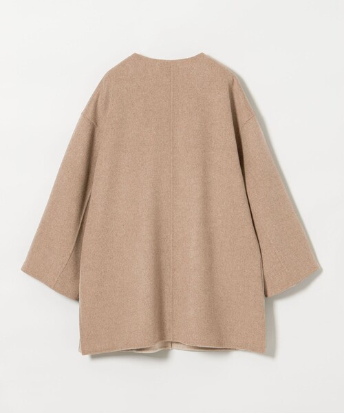 バイカラー リバー ミドルコート（ノーカラーコート）｜UNITED ARROWS