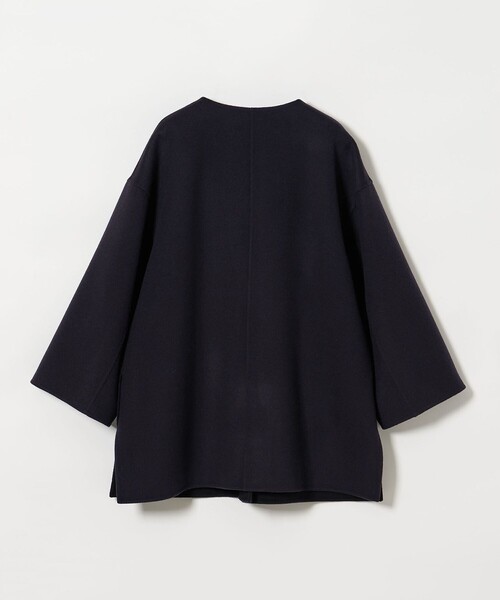 バイカラー リバー ミドルコート（ノーカラーコート）｜UNITED ARROWS