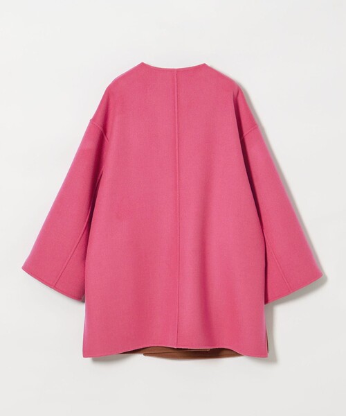 バイカラー リバー ミドルコート（ノーカラーコート）｜UNITED ARROWS