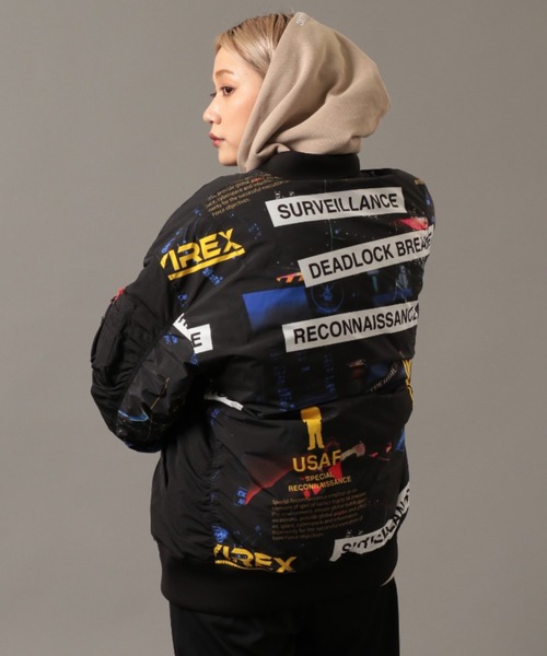 AVIREX（アヴィレックス）の「【WEB限定】ファイターフォト タイプ MA