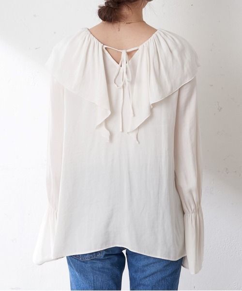 SHENERY（シーナリー）の「2WAYフリルカラーブラウス（シャツ/ブラウス