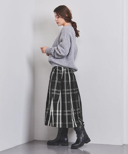 UNITED ARROWS（ユナイテッドアローズ）の「チェック タフタ ギャザー