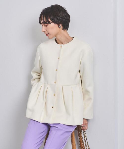 UNITED ARROWS（ユナイテッドアローズ）の「ペプラム ショート コート