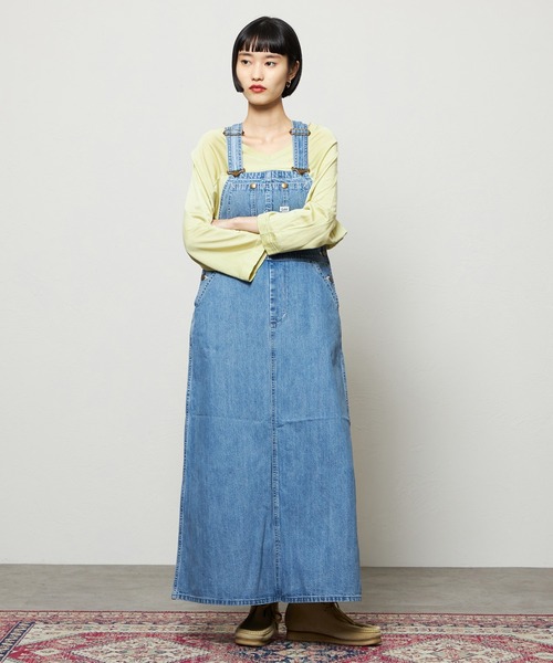 Lee（リー）の「Lee/リー オーバーオールマキシスカート（ジャンパー