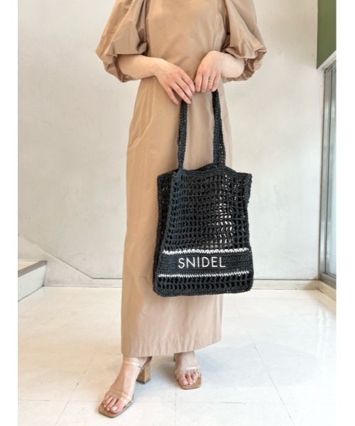 SNIDEL（スナイデル）の「ブレードロゴトートバッグ（トートバッグ