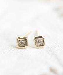 ダイヤモンド スター ピアス | K10YG（ピアス（両耳用））｜cui-cui