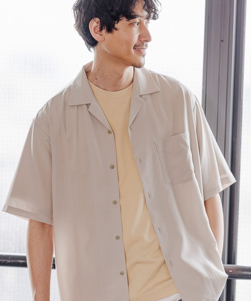 GLOBAL WORK（グローバルワーク）の「カイテキオープンカラーシャツ