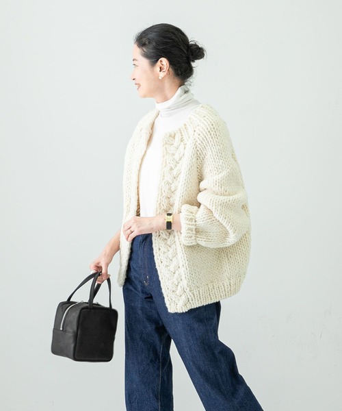 かぐれ（カグレ）の「ペルーローゲージカーデ（ニット/セーター）」 - WEAR