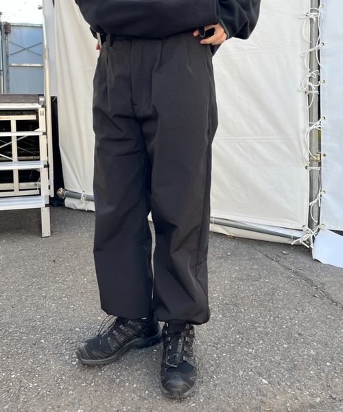 BROKEN BASE（ブロークンベース）の「裏フリースナイロンパンツ