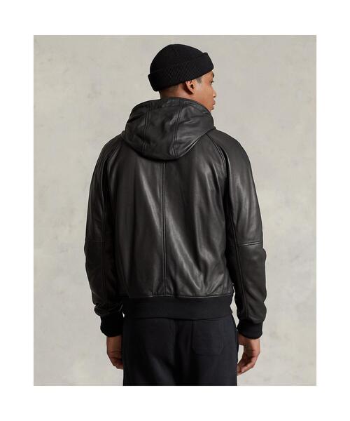 POLO RALPH LAUREN（ポロ ラルフ ローレン）の「レザー フーデッド