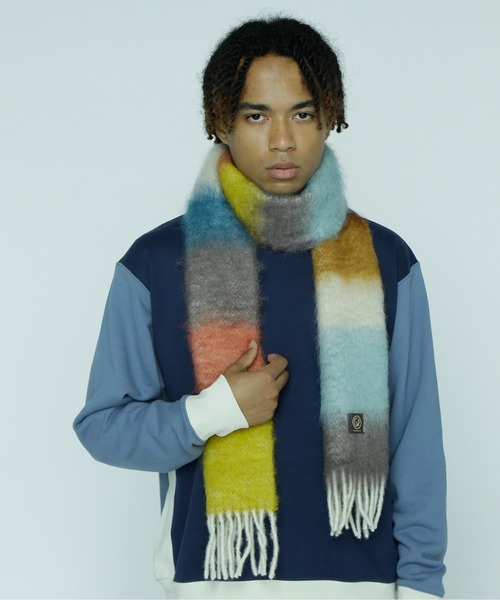 MANTAS EZCARAY/マンタス エスカライ /MATISSE/モヘアマフラー/53234-1