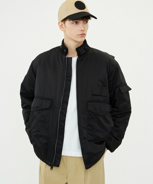 G-8 WEP ロングジャケット ナイロンオックスフォード/フライト