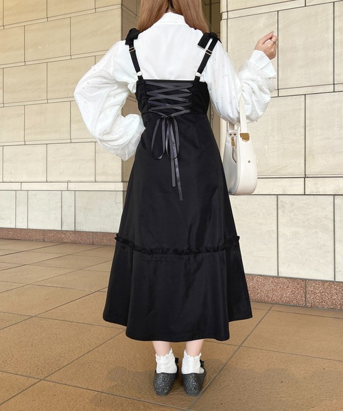 セール】アソートレースアップキャミワンピース【ZOZOTOWN限定アイテム