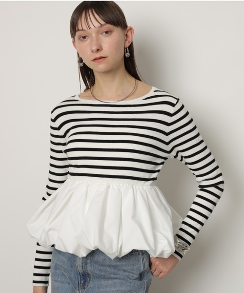 CADUNE（カデュネ）の「バルーンニット（ニット/セーター）」 - WEAR