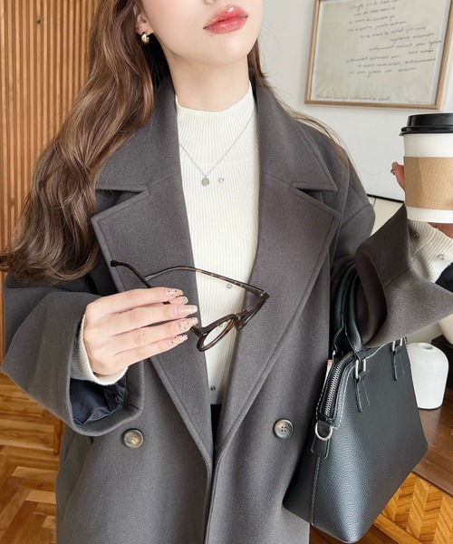 セール】【累計販売枚数10万枚突破！】ニットメルトンサイドスリット